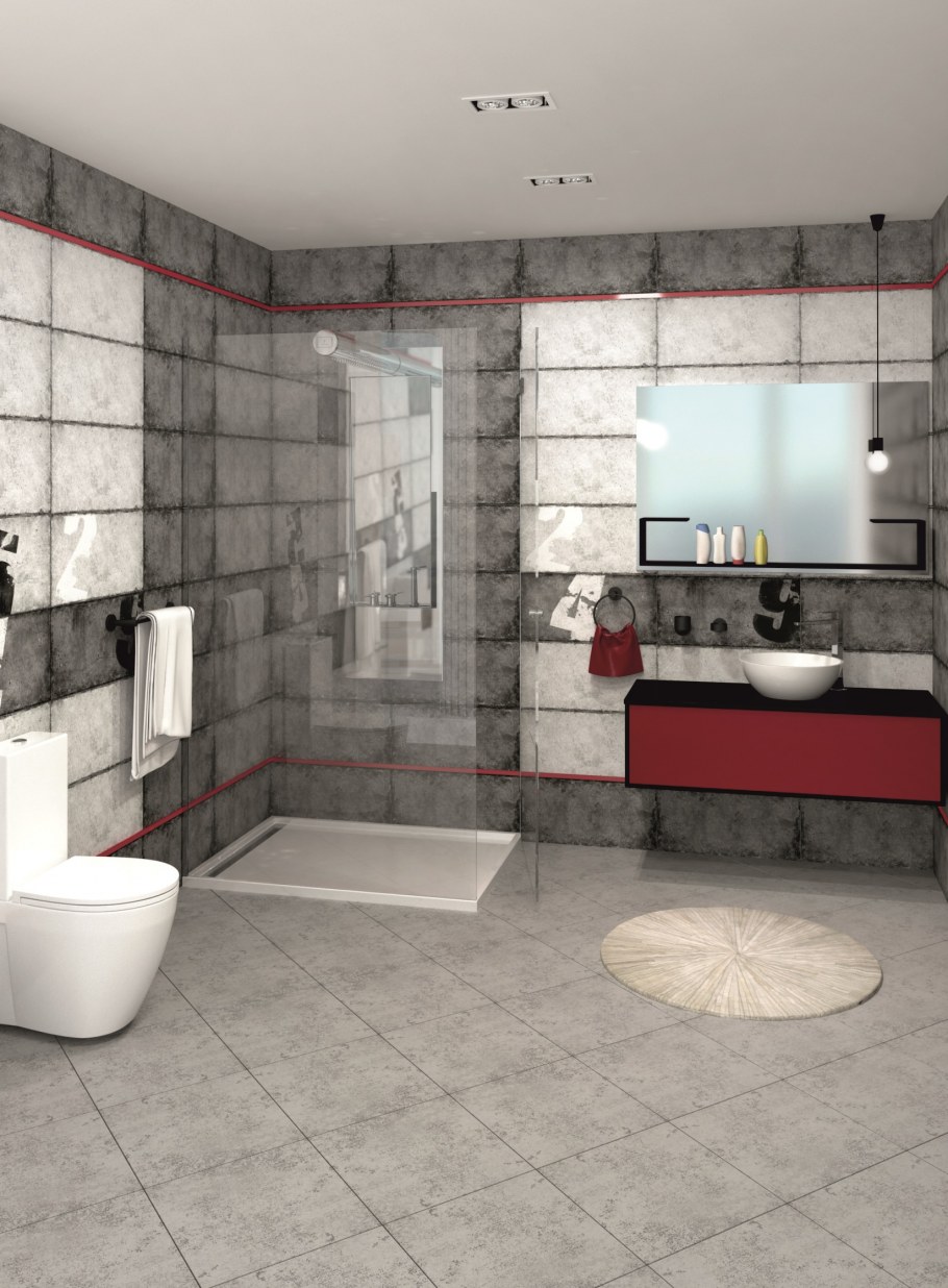 Настенная плитка Керамин Мегаполис 1с