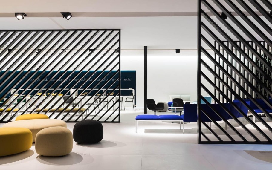 Металлические перегородки для зонирования