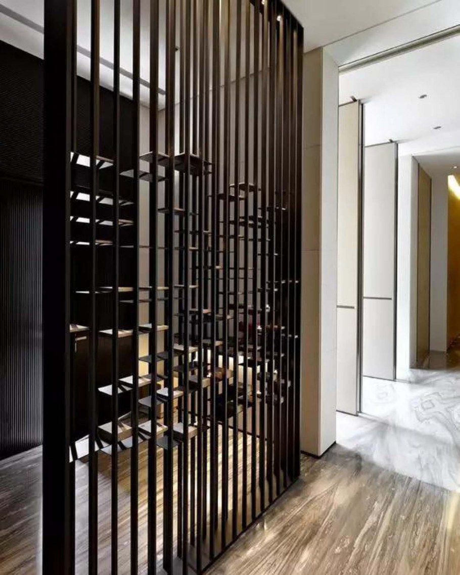 Металлические перегородки для зонирования