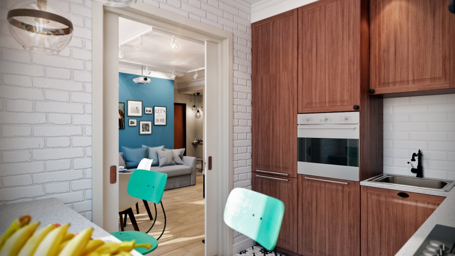 Перепланировка кухни в сталинке