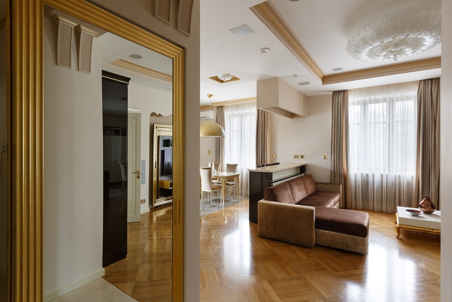 Интерьер однокомнатной квартиры 60 кв м