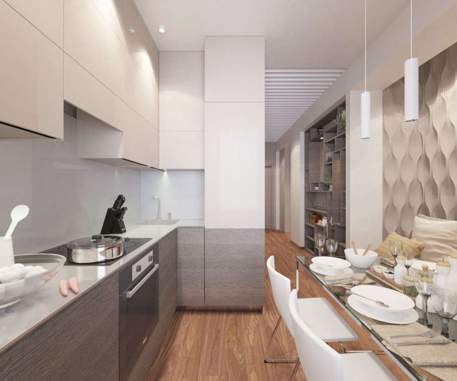 Интерьер двухкомнатной сталинки