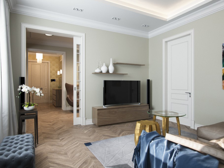 Интерьер кухни в доме реальные