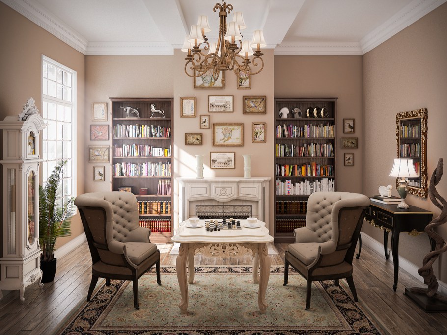 Фредерик Мешиш интерьеры