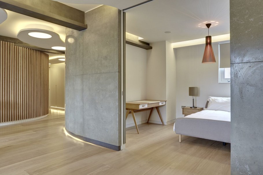 Бетонная перегородка