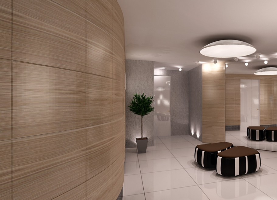 Огромная круглая кровать