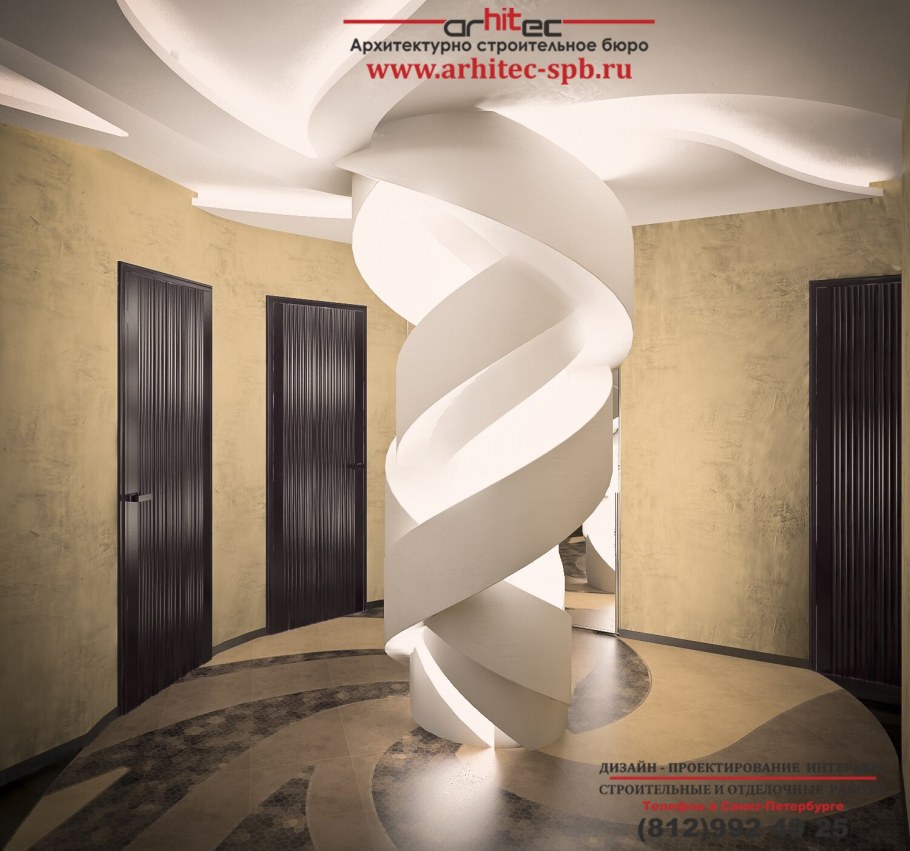 Комната с круглой кроватью