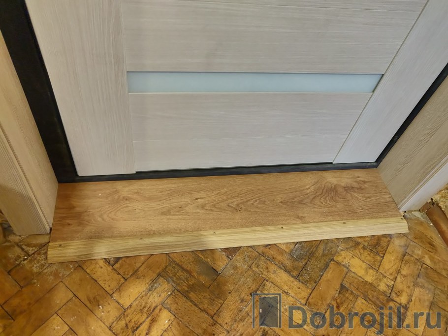 Ступени из бревна для крыльца