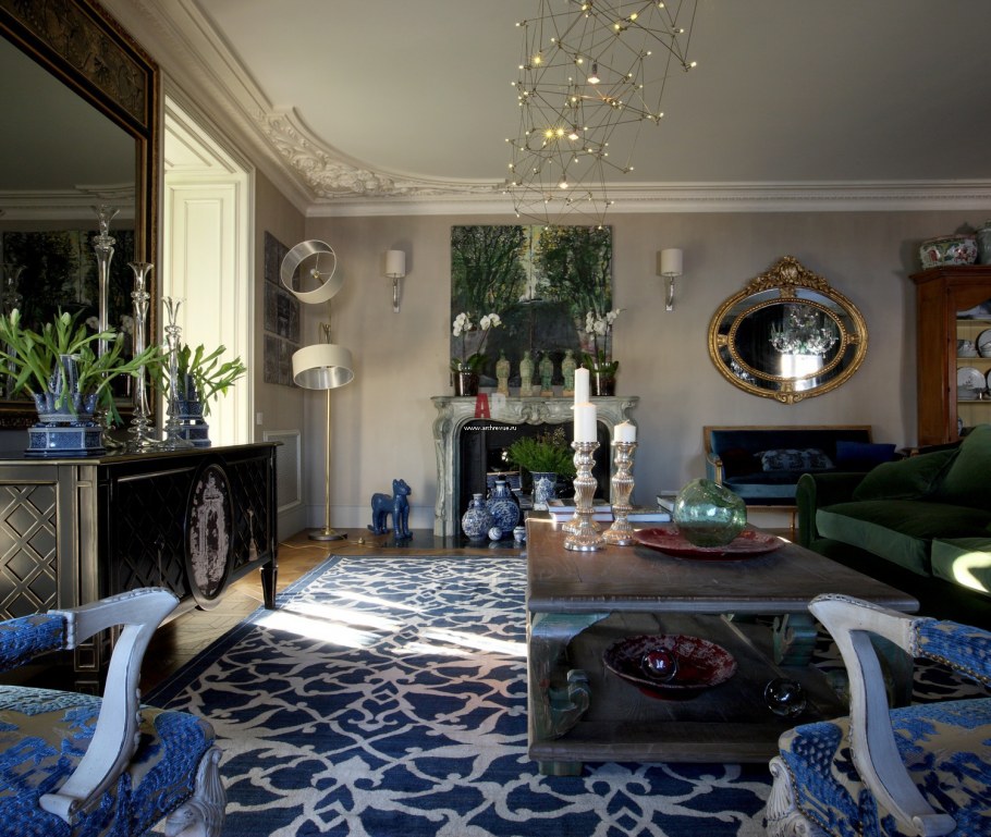 Стиль интерьера Эклектика Паризьен