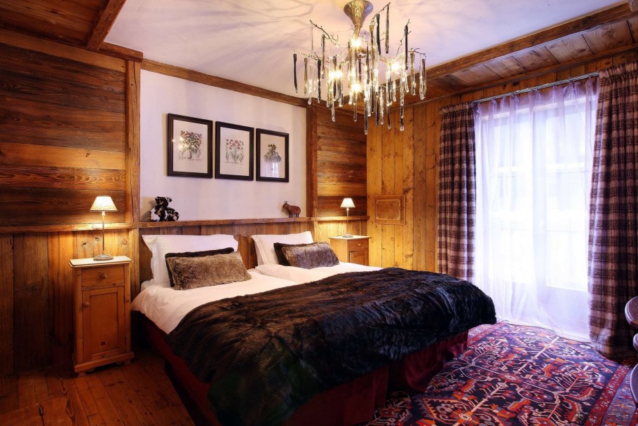 Спальная в стиле Шале