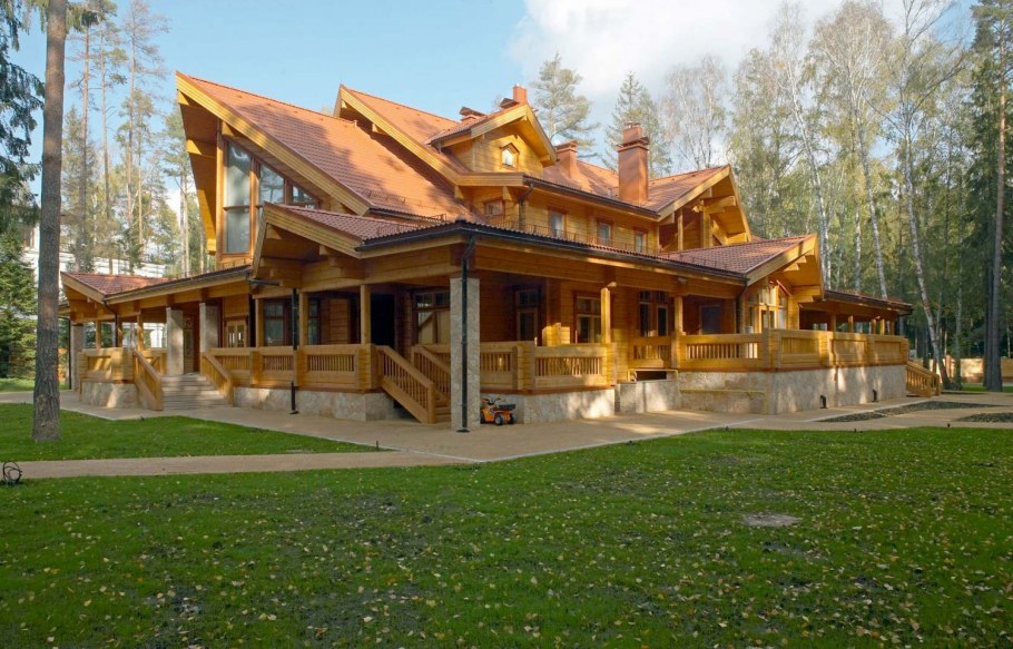 Финский сруб Хонка