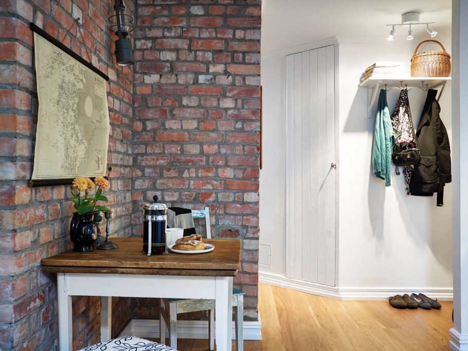 Прихожая в скандинавском стиле