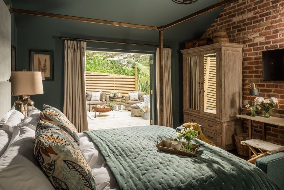 Спальня в британском стиле