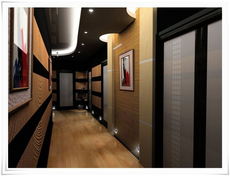 Бра в коридоре небольшой квартире