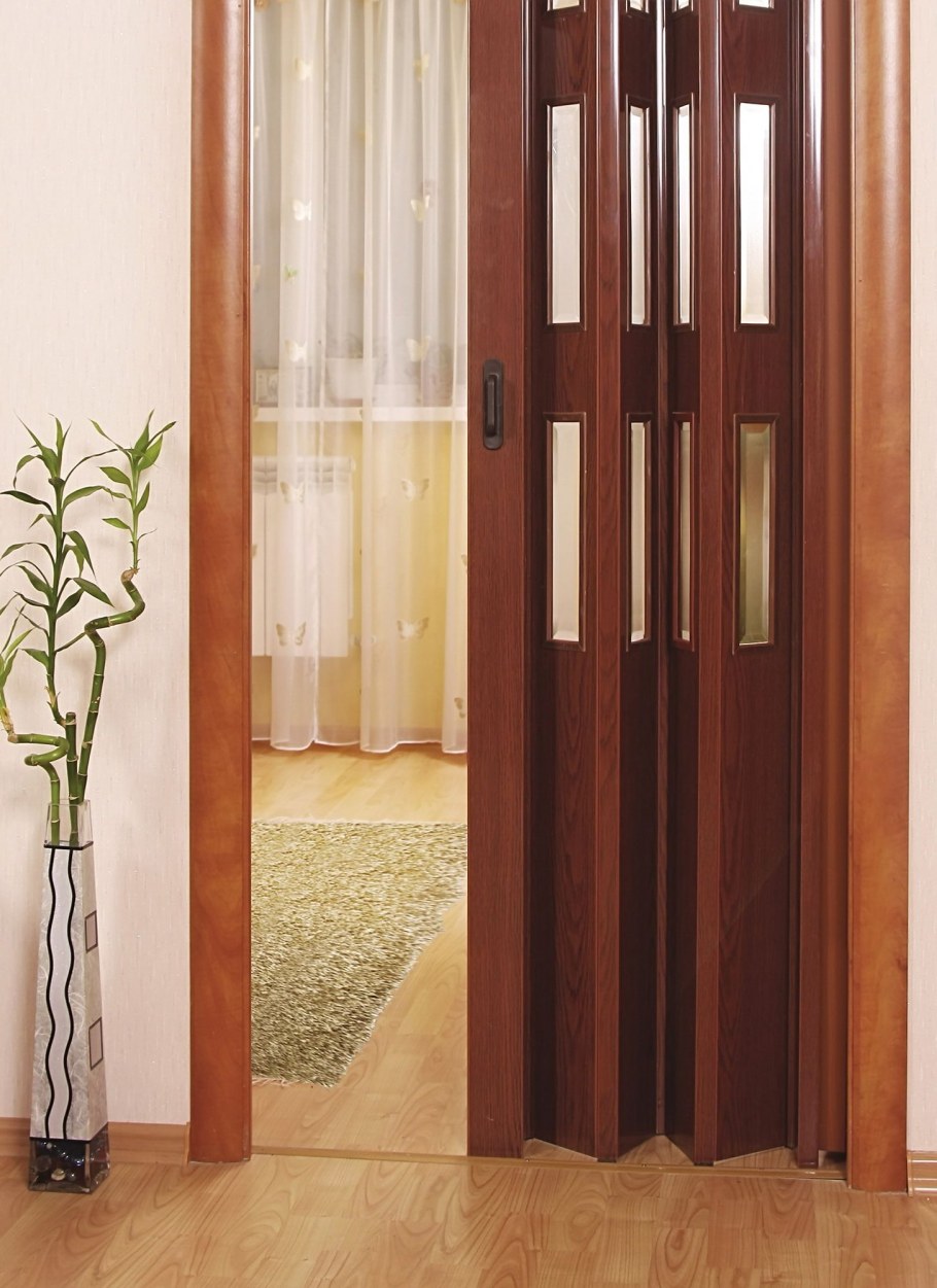 Двери-гармошка межкомнатные 212х92