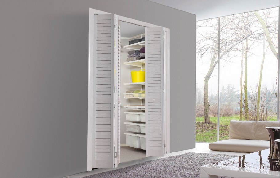 Дверь-гармошка Фаворит Миланский орех