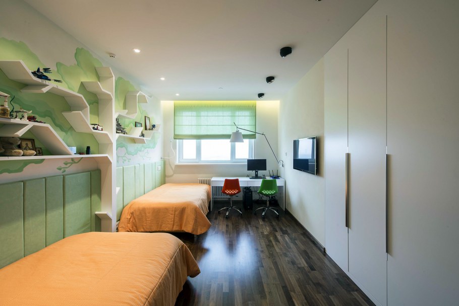 Комната для двоих мальчиков 12 кв