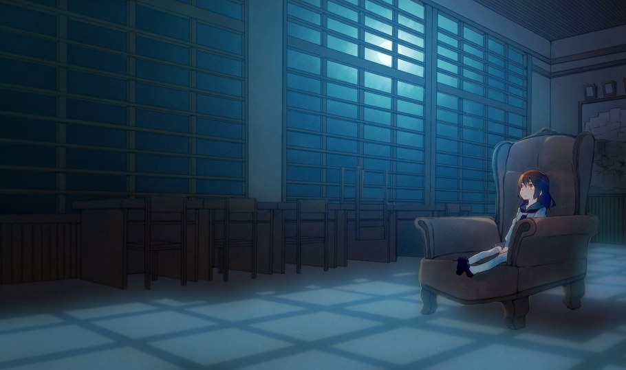 Пустая комната аниме