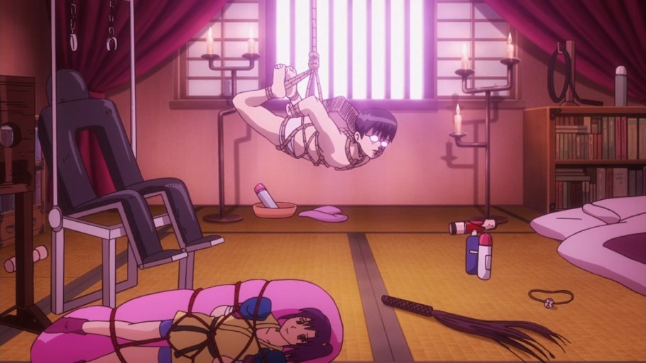 Розовая комната аниме