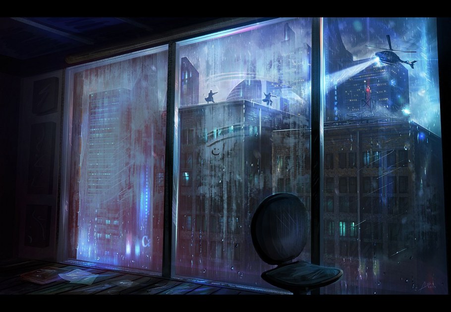 Киберпанк окно