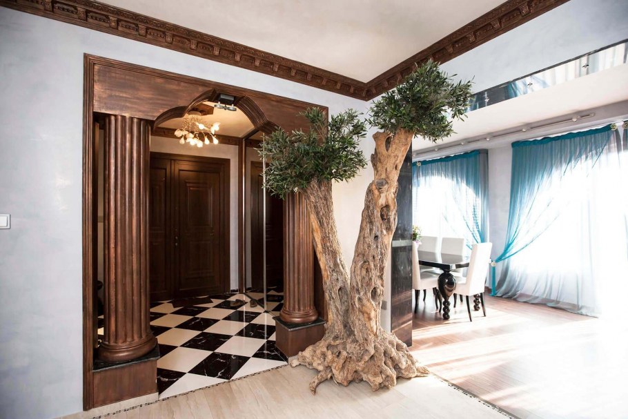 Комбинировать разные декоративные камни