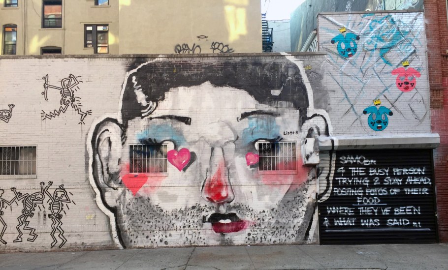 Виды граффити на стенах