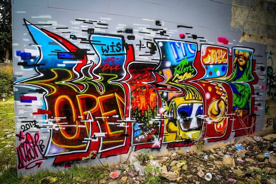 Роспись стен в стиле комиксов