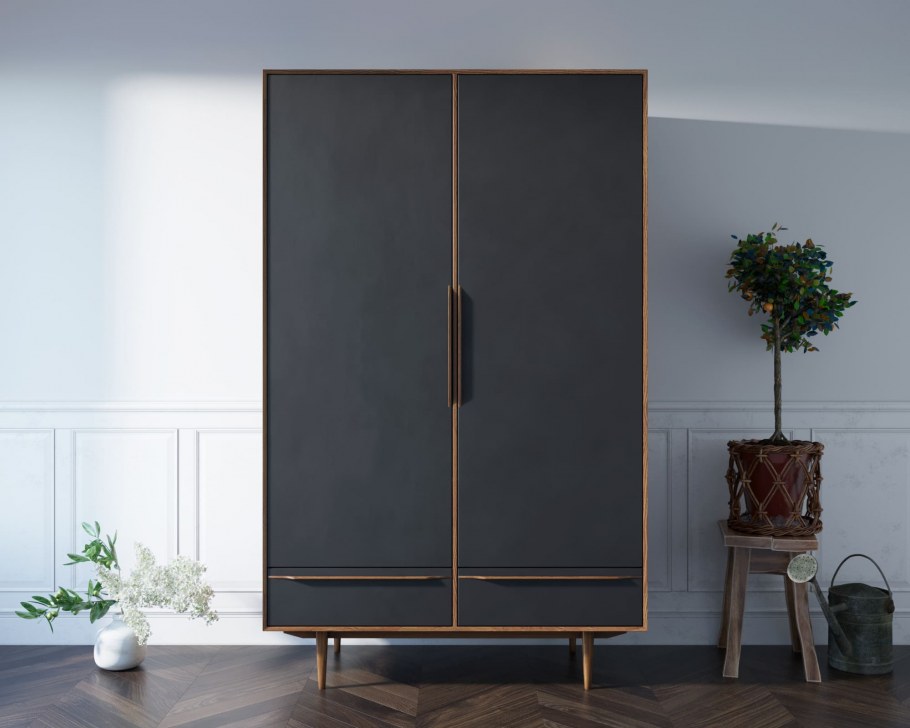 Шкаф Модерн распашной АРДВУД темный
