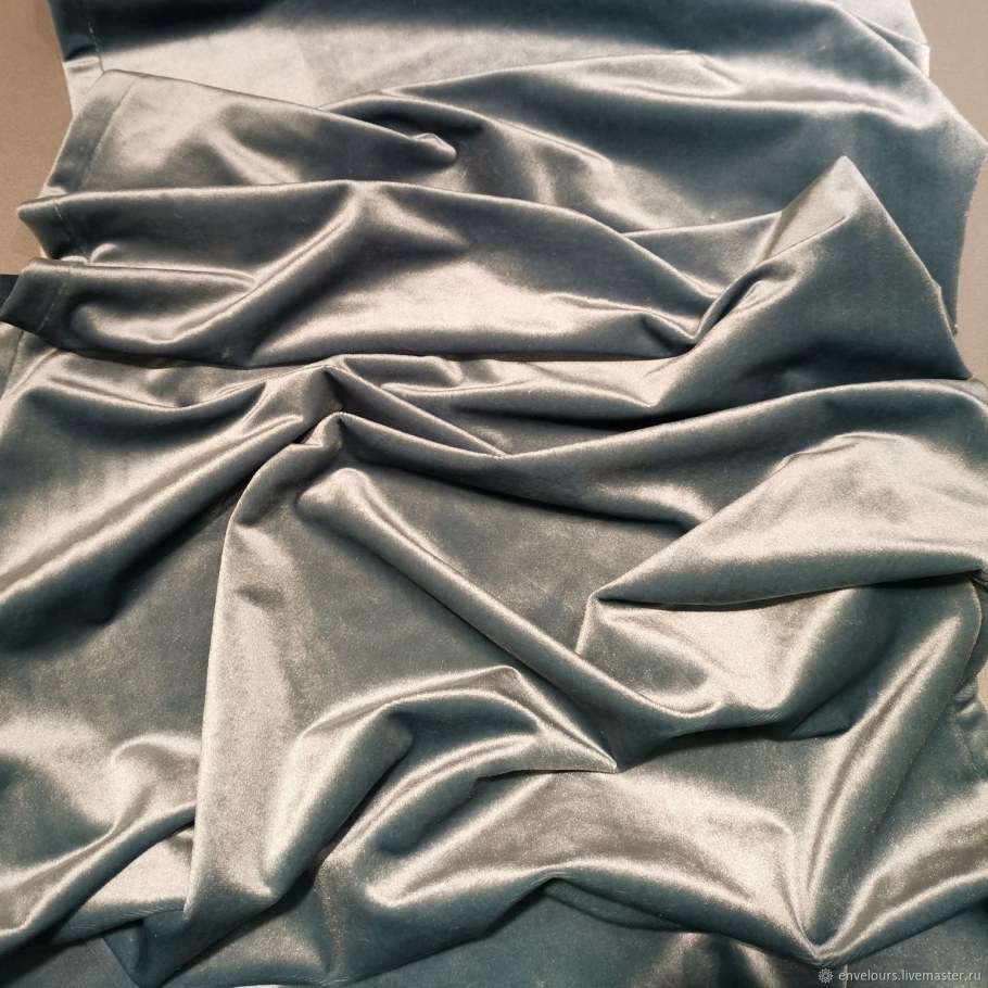 Ткань бархат крэш