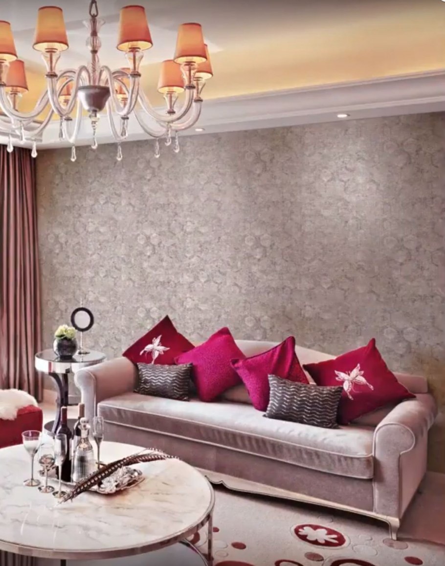 Бархат в интерьере