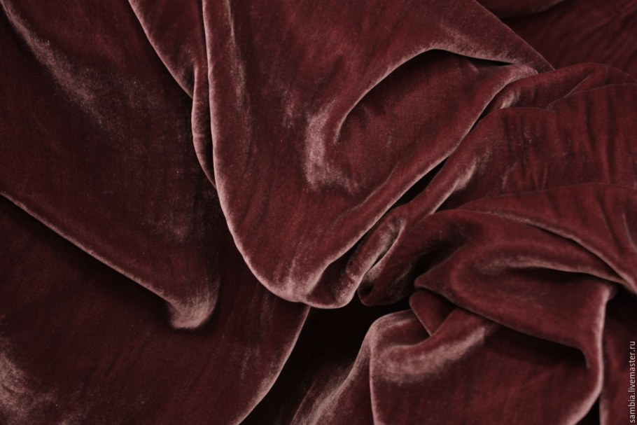 Мраморный бархат синий