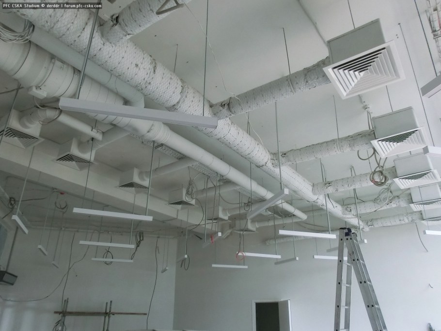 Воздуховоды для вентиляции в интерьере