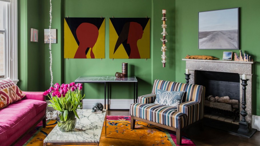 Эклектика в контрастных цветах