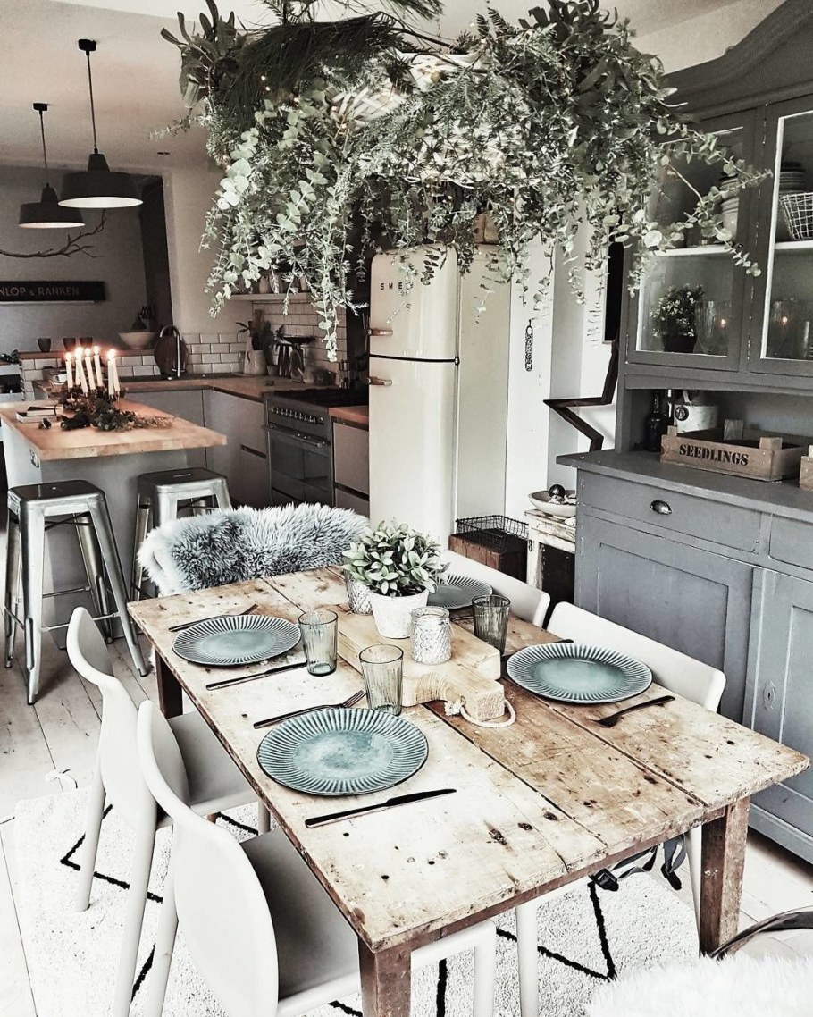 Стиль хюгге в интерьере гостиной