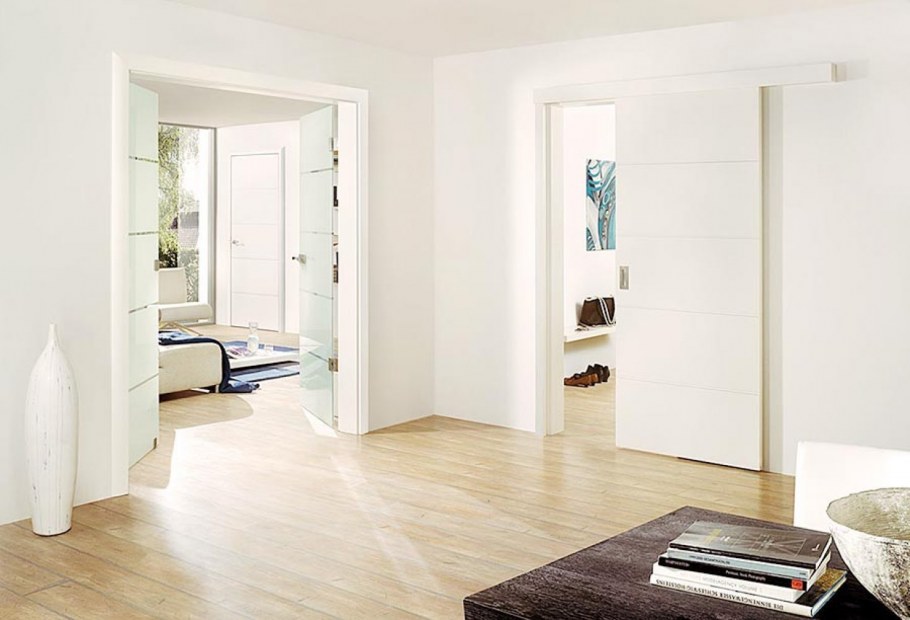 Раздвижные двери в интерьере