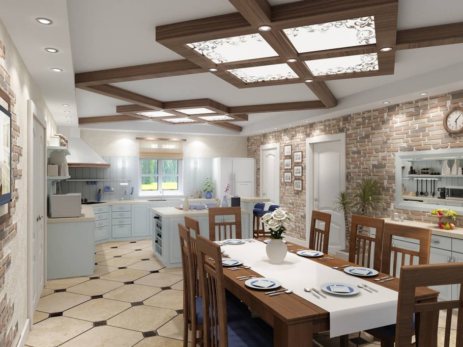 Дизайн проект интерьера загородного дома КП Покровский