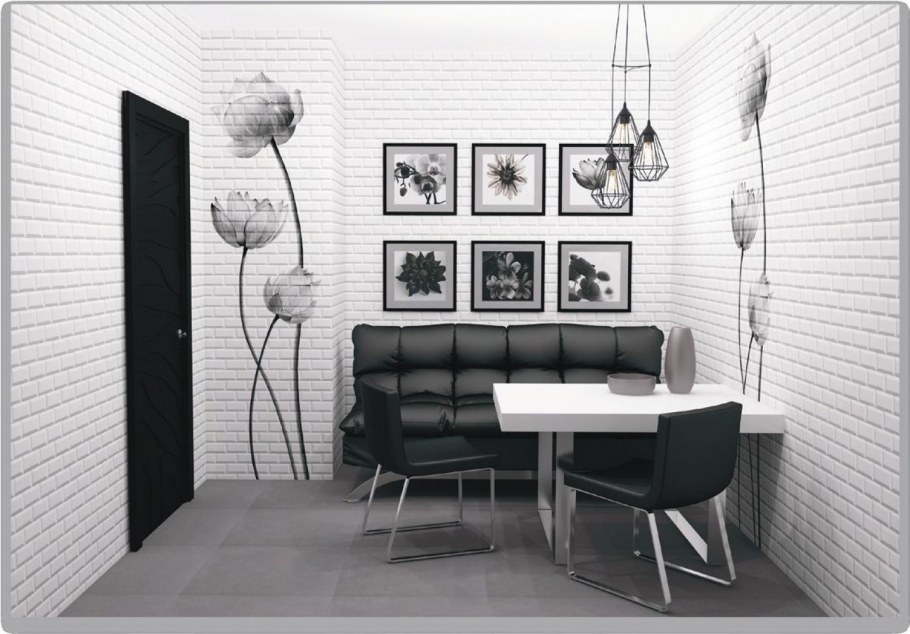 Панель ПВХ 375х2700х8 мм venta Энигма узор глянцевая