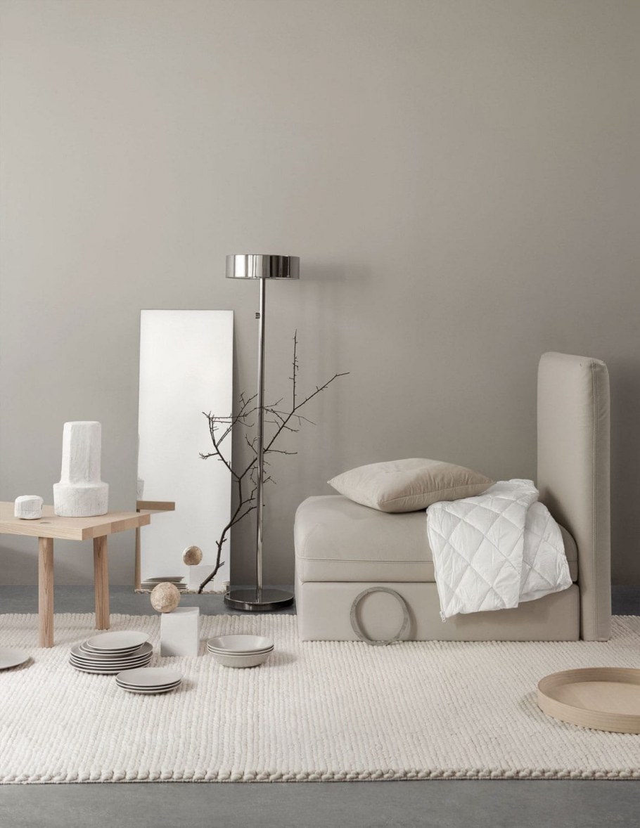 Бежево серые стены