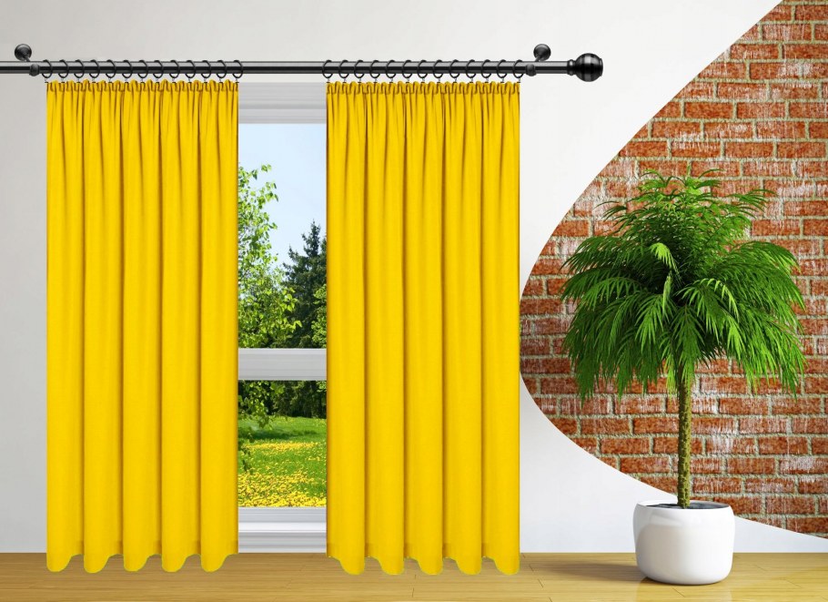 Тюль с подхватом