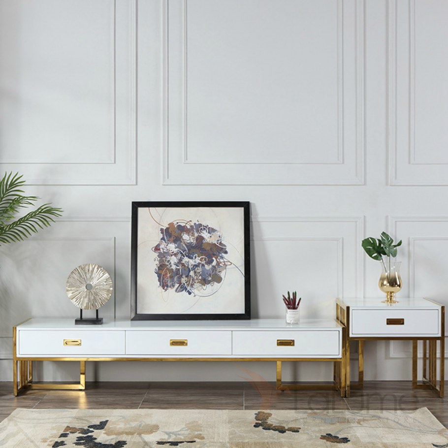 Дизайнерский комод под ТВ Lalume-tv00124