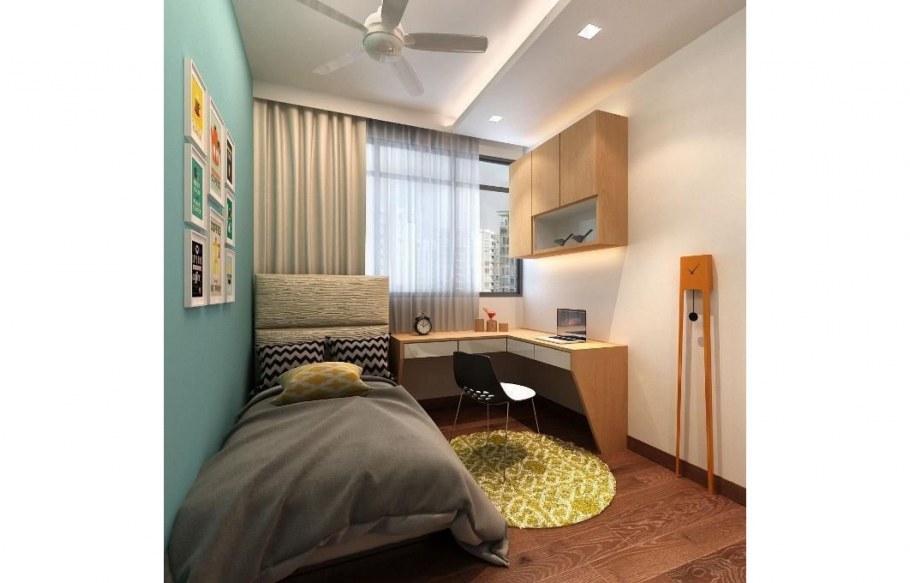 Детская стелс дуб сонома/белый