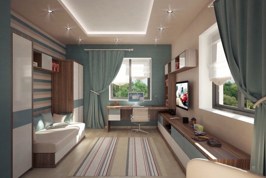 Рабочий стол в комнату подростка