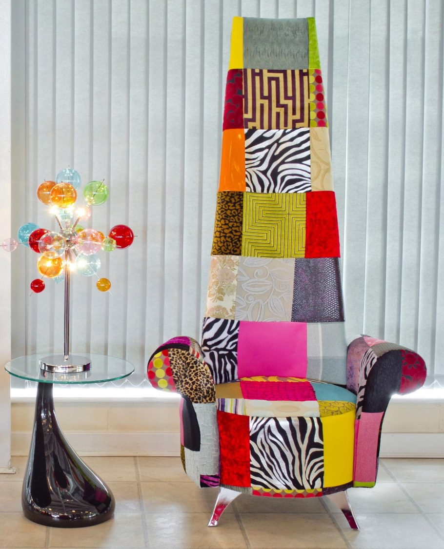 Мебель пэчворк в интерьере