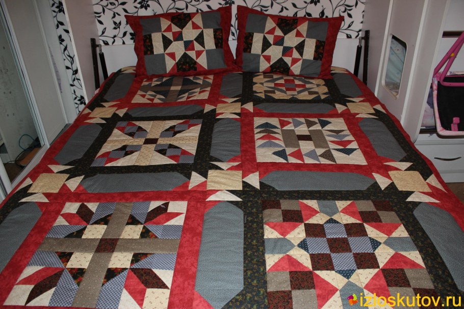 Дизайн диванов в гостиной в стиле пэчворк