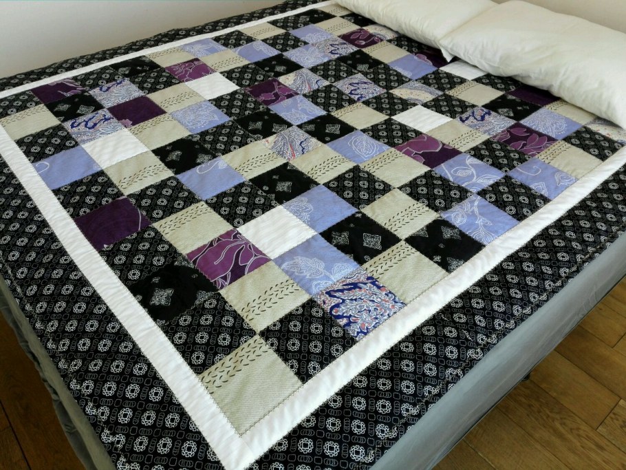 Пэчворк покрывало на диван