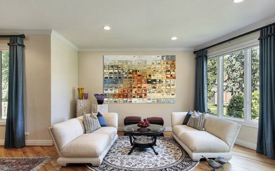 Ковер на стену в интерьере 2021