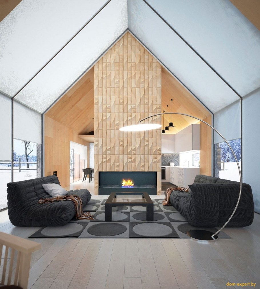 Интерьеры одноэтажных домов