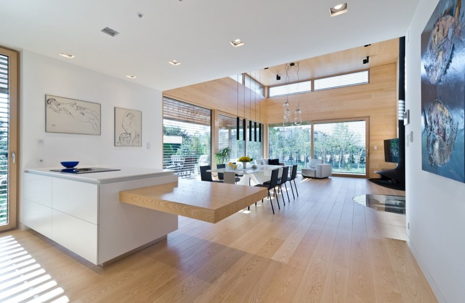 Внутреннее расположение современных домов