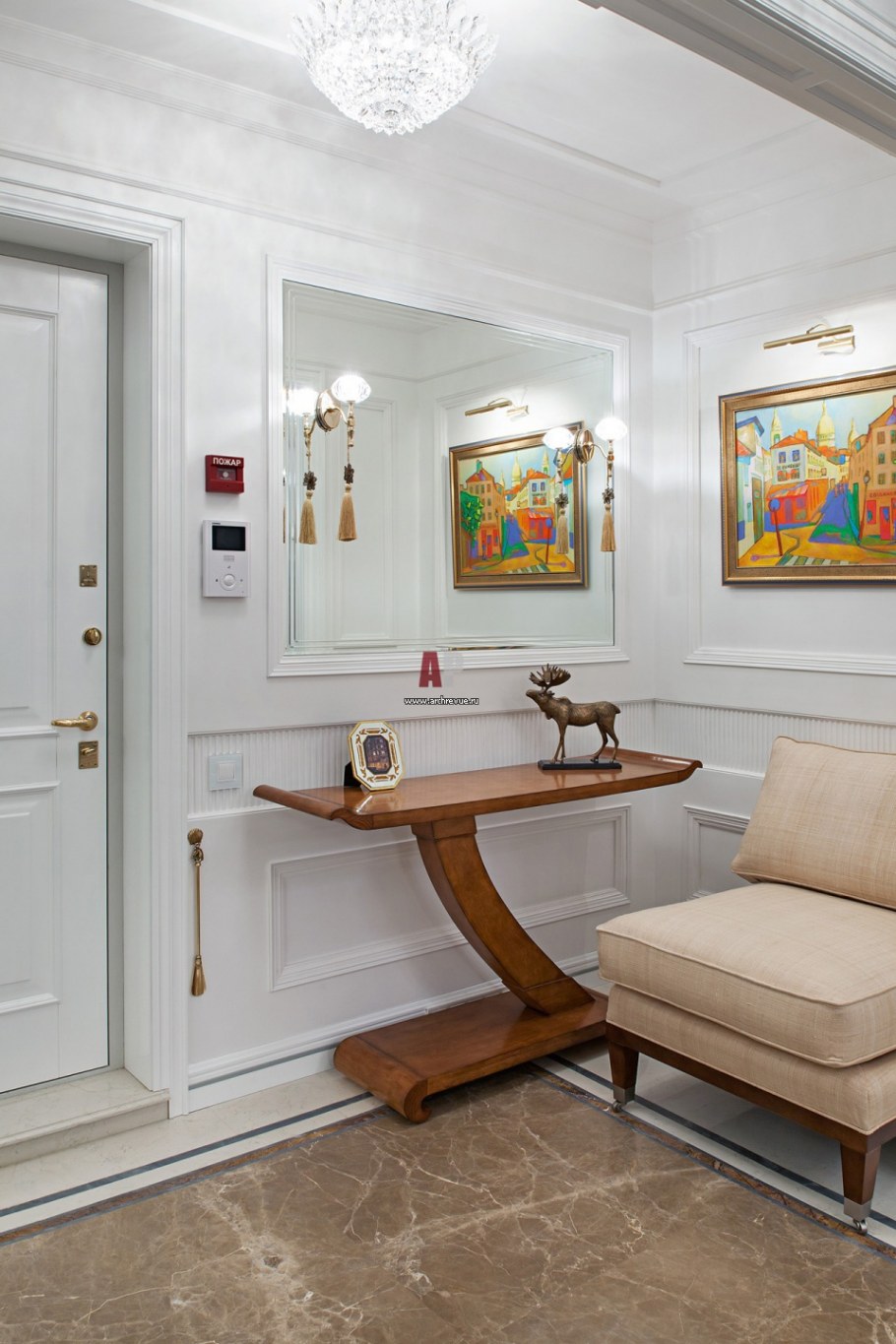 Люстры Неоклассика в интерьере