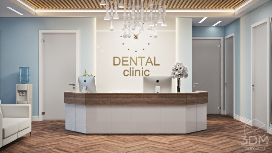 Ресепшн стоматологической клиники